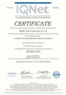 ISO9001质量管理体系认证(英文版)