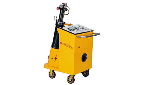 蓄能器充氮车的操作步骤